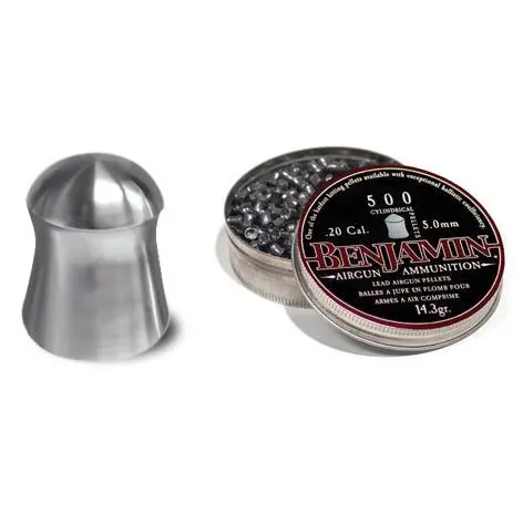 0.20-Caliber Hollow-Point Pellets – 14.3 Grain, 500-Count Cylinder Pack 1