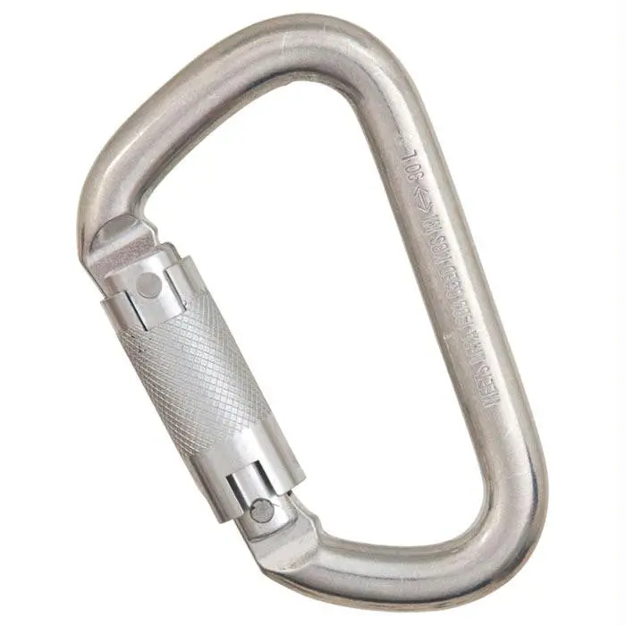 1–2 Mod D-Shaped 3Al Carabiner – Bright Finish, Nfpa-Rated 1