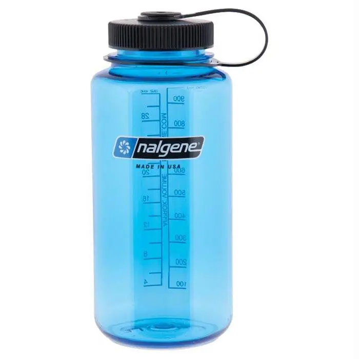 1-Quart Wide-Mouth Water Bottle – Slate Blue 1