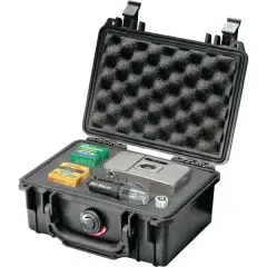 1120 Small Black Case With Custom Foam Insert – Protective Storage 1