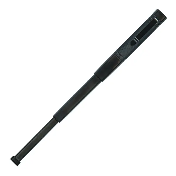 12-Inch Collapsible Self-Defense Baton – Lightweight Black Design 1