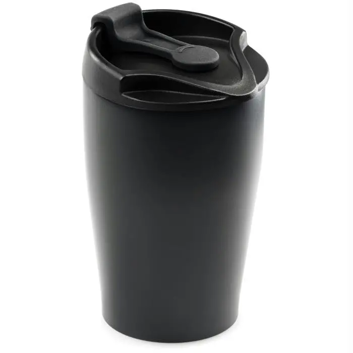 12 Oz Black Americano Ceramic Mug 1