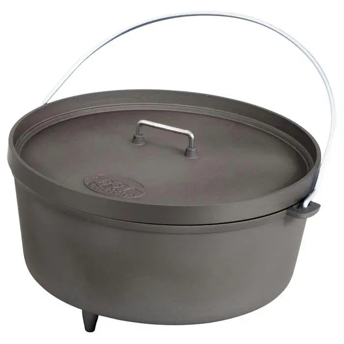 14-Inch Hard-Anodized Dutch Oven For Camping And Outdoor Cooking 1