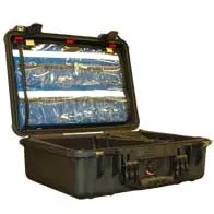 1500-Series Ems Carry Case – Black With Organizer And Dividers 1