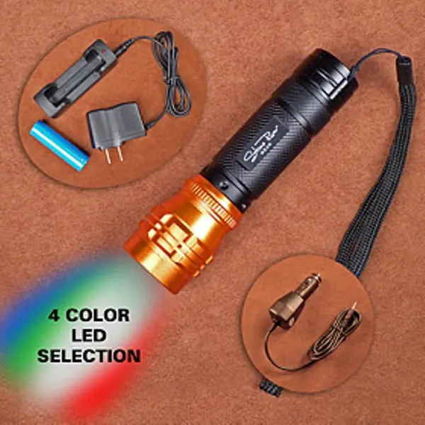 180-Lumen Quad-Color Led Flashlight For Tactical Use 1