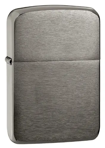 1941 Replica Zippo Lighter – Black Ice Finish 1