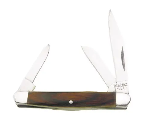 2 3/4" Rosewood Small Stockman Pocket Knife 1