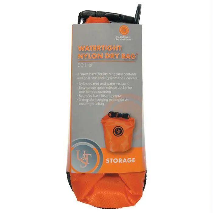 20-Liter Watertight Nylon Dry Bag For Outdoor Adventures 1