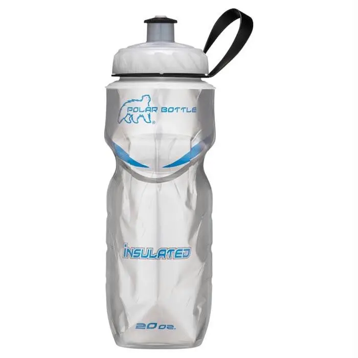 20 Oz Polar Bottle – Brushed Platinum 1