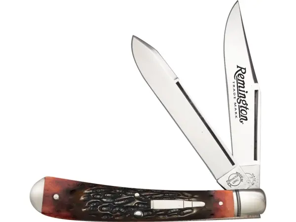 2016 Bullet Jigged Bone Pocket Knife With 440 Stainless Steel Blade 1