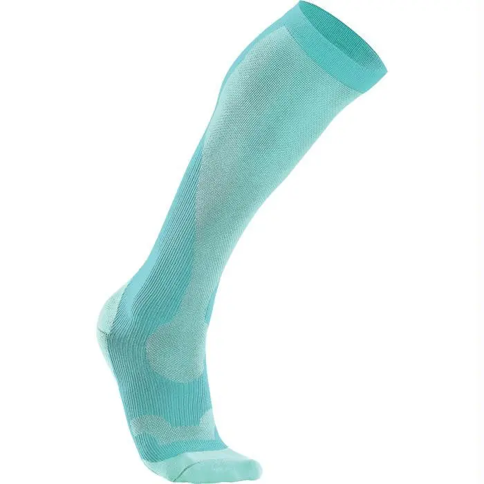 2Xu Women’S Compression Socks – Ice Blue, Large 1