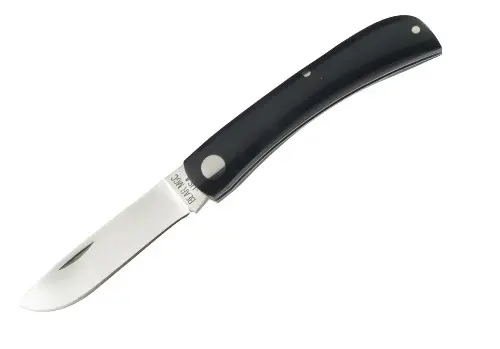 3-5/8-Inch Black Delrin Farm Hand Utility Knife 1