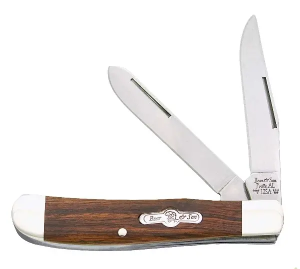 3.5-Inch Desert Ironwood Mini Trapper Pocket Knife 1