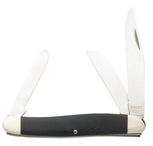 3 7/8-Inch Stockman Pocket Knife With G10 Handles 1
