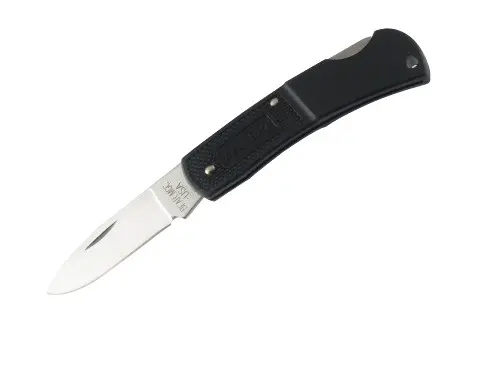 3-Inch Black Lightweight Executive Lockback Knife 1
