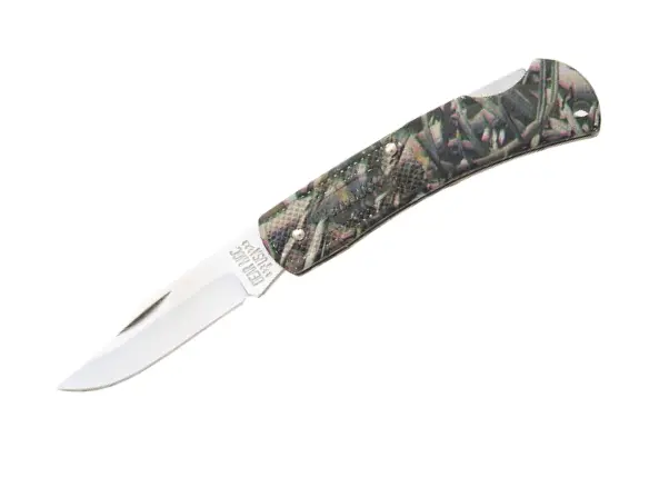 3-Inch Executive Lockback Knife With Upswept Camouflage Handle 1