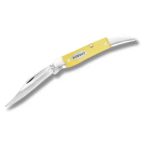 3-Inch Yellow Delrin Little Toothpick Knife 1