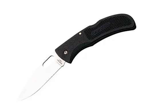 4-1/2" Black One-Hand-Open Bottle Opener With Clip 1