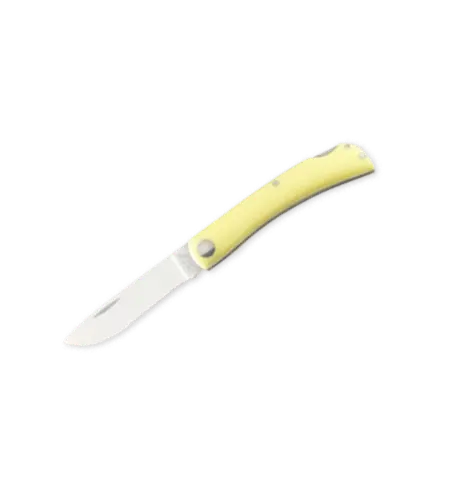 4.5-Inch Yellow Derlin Farm Hand Locking Knife 1