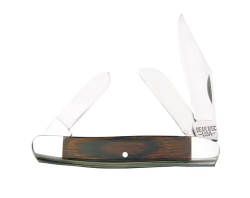 4-Inch Rosewood Large Stockman Pocket Knife 1