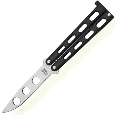 4-Inch Stardust Black Butterfly Training Folder 1