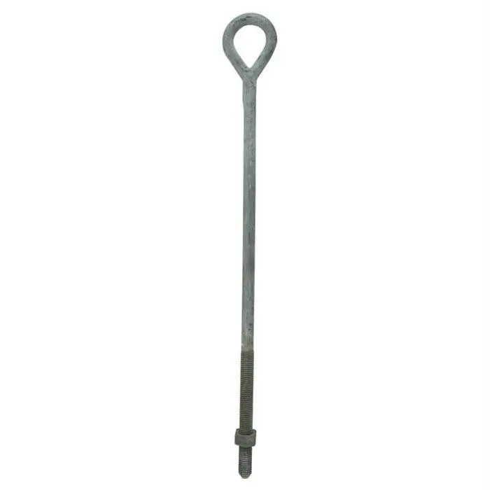 5/8" X 12" Galvanized Oval Eye Bolt 1
