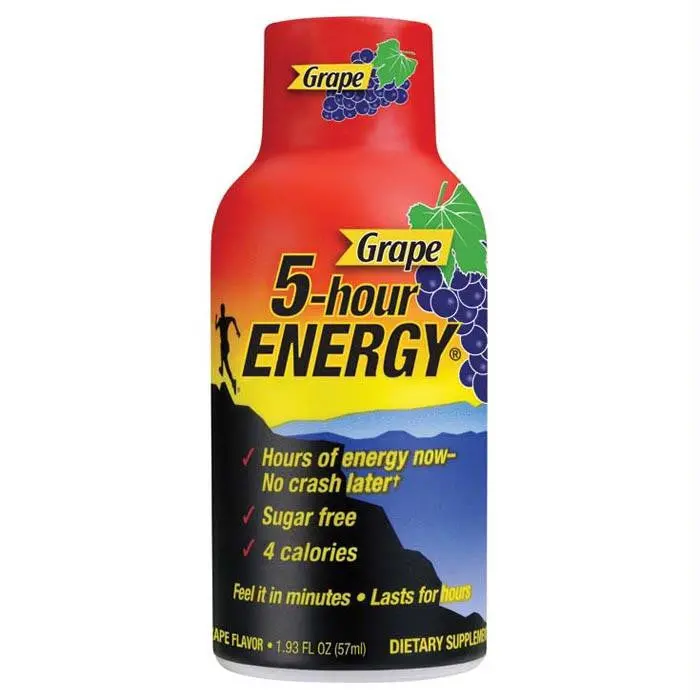 5-Hour Energy Shot – Grape Flavor 1