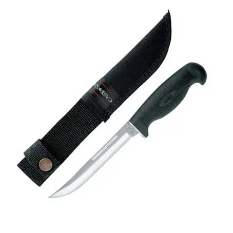 5-Inch Hunter-Style Clip-Point Fixed Blade Knife 1