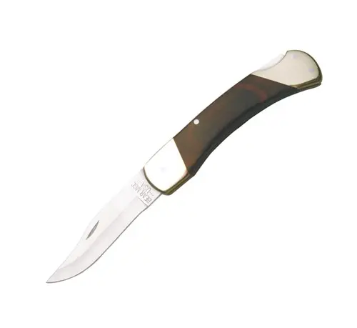 5-Inch Professional Lockback Knife – Brass Bolster & Premium Blade Steel 1