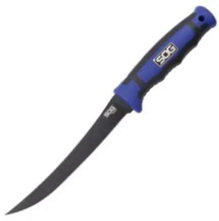 6-Inch Fillet Knife With Non-Stick Black Coating 1