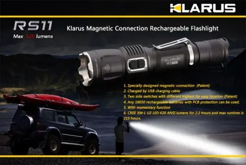 620-Lumen Rechargeable Led Flashlight – High-Output Portable Light 1