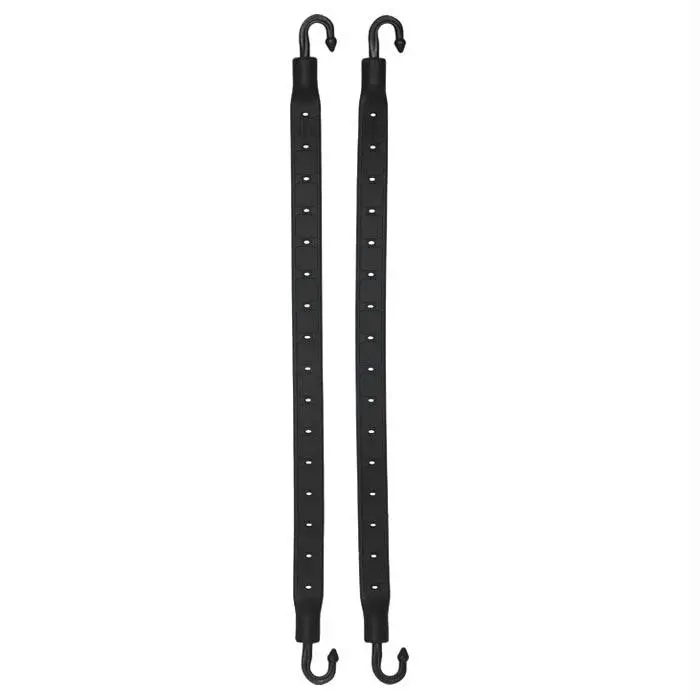 8-Inch Shade Black Strapgear Versatile Straps (2-Pack) 1