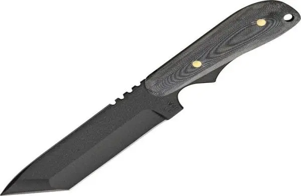 9-Inch Ranger Tanto Knife With Black G-10 Handles 1