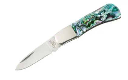 Abalone Inlay Mini Executive Lockback – 2-1/2 Inch Blade 1
