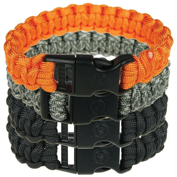Adjustable Survival Bracelet – 8-Inch Assorted Colors 1