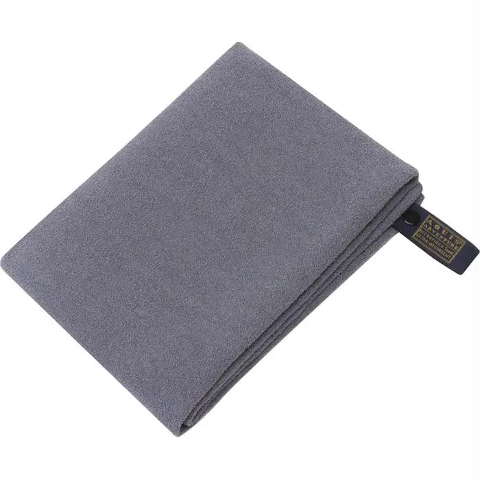 Adventure Towel – Medium Graphite Microfiber 1