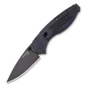 Aegis Tactical Knife – Black Titanium-Nitride Coated Blade 1