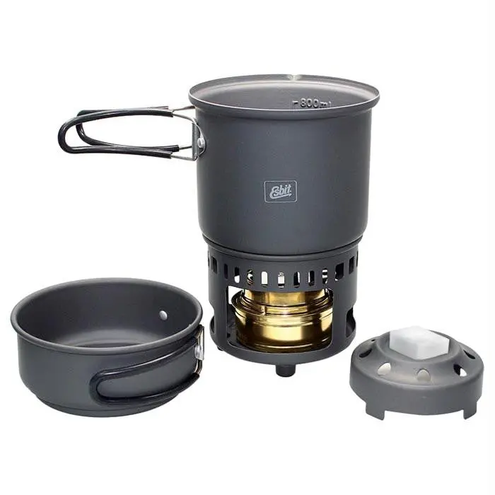 Alcohol Burner With Trekking Cookset 1