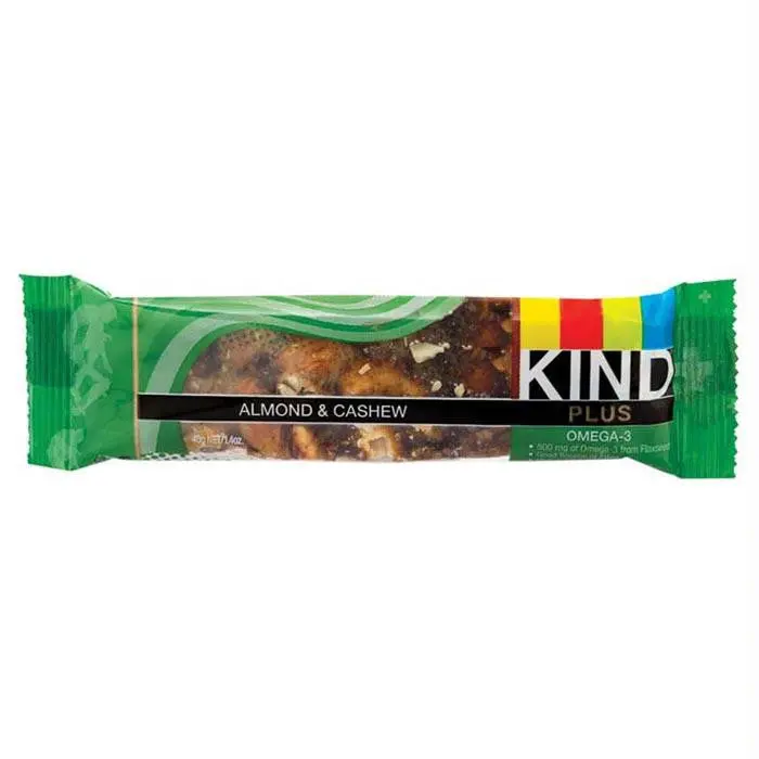 Almond Cashew Energy Bar – Kind+ 1