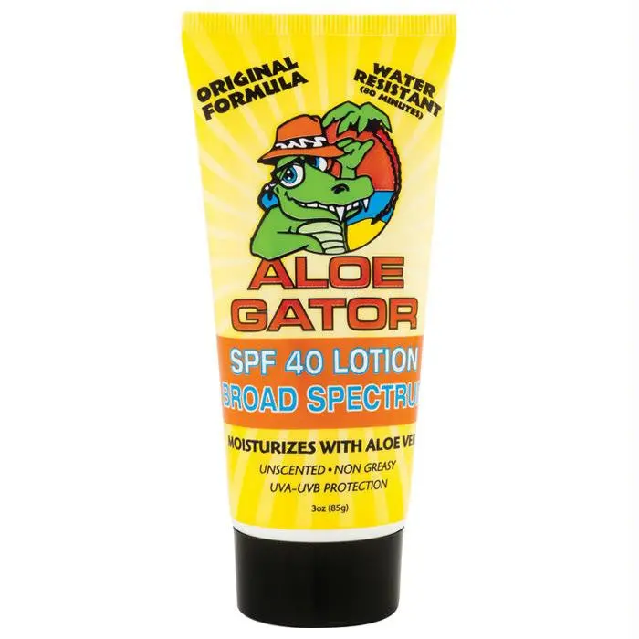 Aloe Gator Sunscreen Lotion Spf 40 – 3 Oz 1