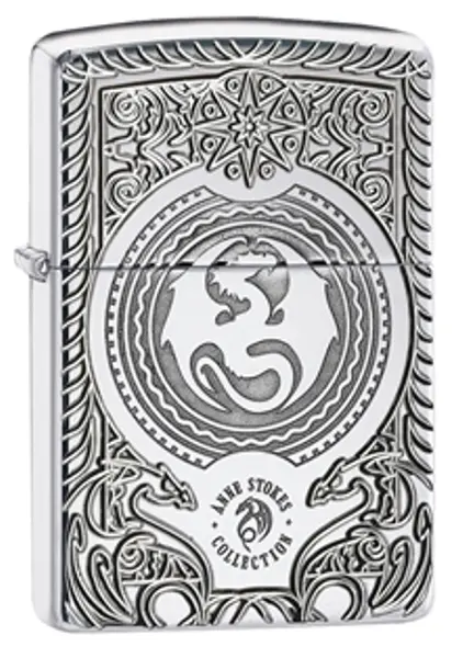 Anne Stokes Gothic Pocket Watch With Engraved Dial 1