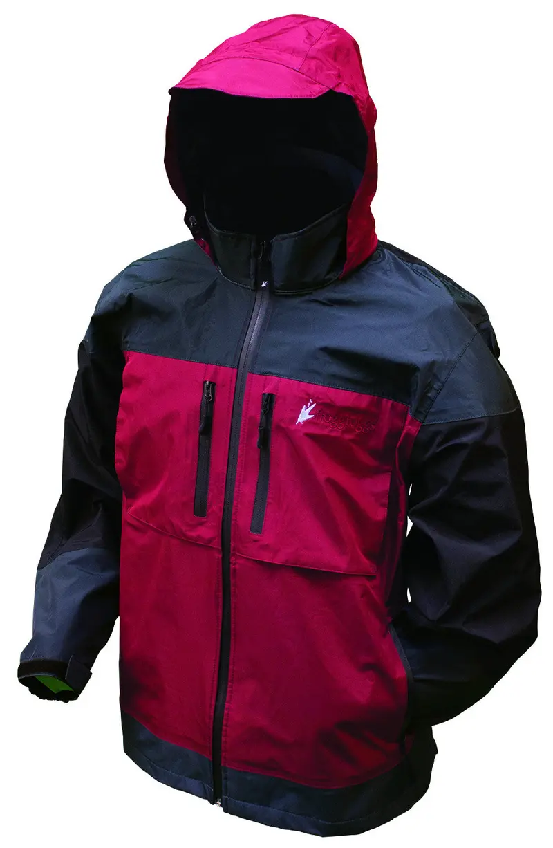 Anura 3-Tone Jacket – Red And Black Medium-Fit Outerwear 1
