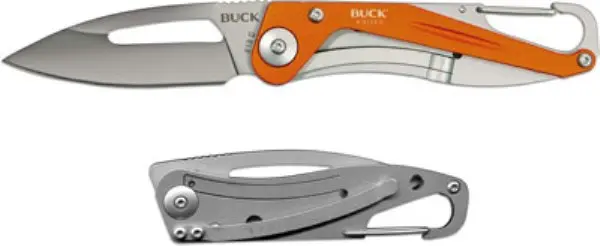 Apex Everyday Carry Knife – Bright Orange Handle With Secure Pocket Clip 1