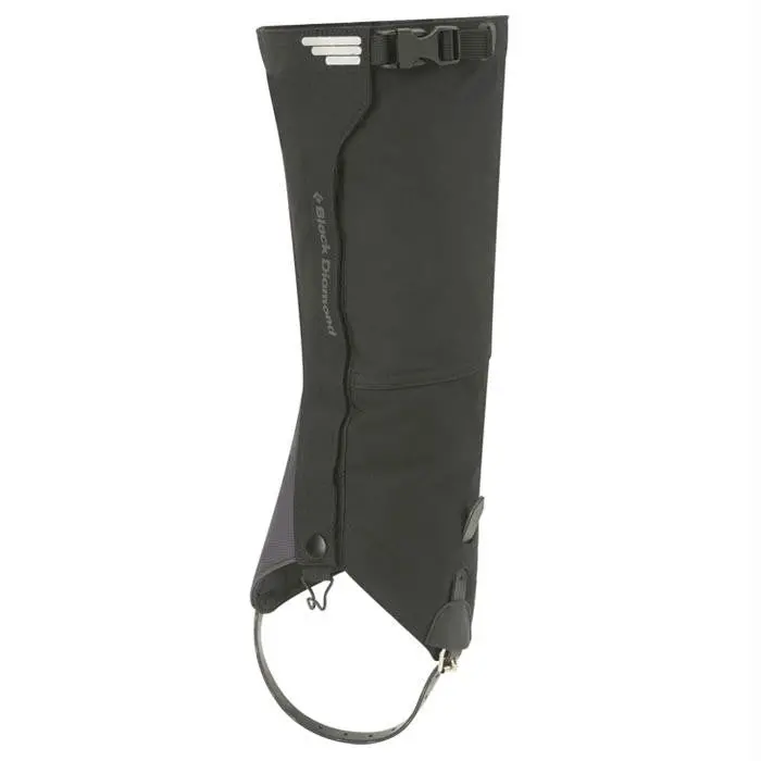 Apex Gaiter – Black, Large Coverage For Trail Use 1