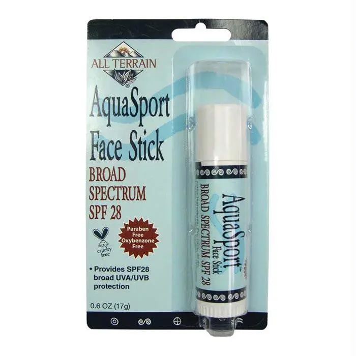 Aquasport Spf 28 Sun Protection Face Stick – Water-Resistant 1