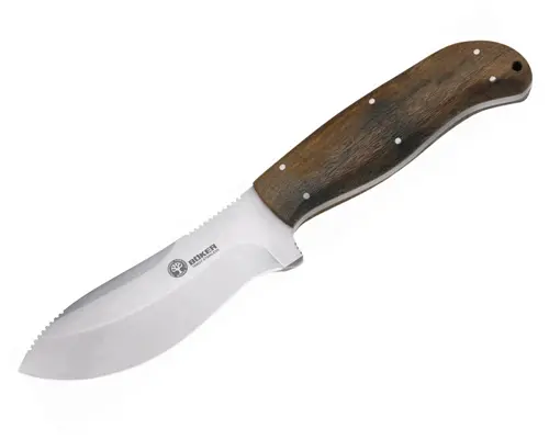 Arbolito Skinner Knife – Guayacan Wood Handle, Handcrafted Blade 1