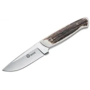 Arbolito Stag Hunter Fixed-Blade Knife – Natural Handle 1