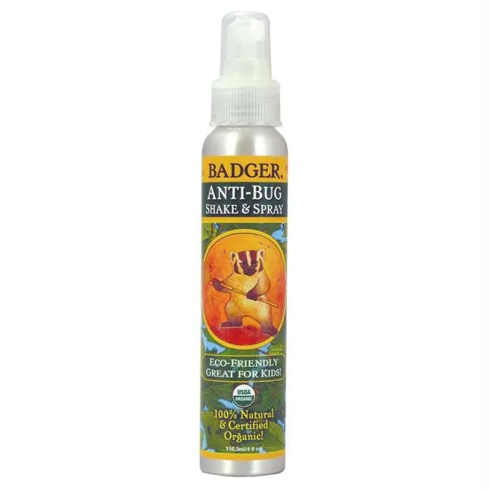 Badger Natural Insect Repellent — Shake & Spray Formula 1