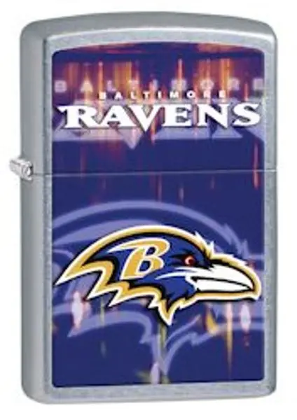 Baltimore Ravens Official Chrome Pocket Lighter 1