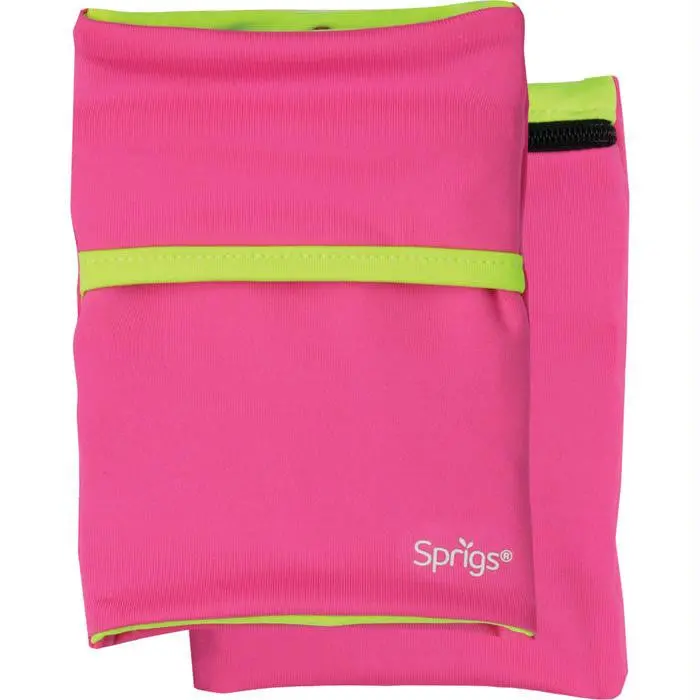 Banjee Vibrant Pink Wrist Wallet 1